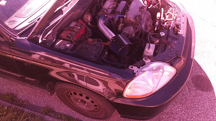 2001 honda civic under the hood