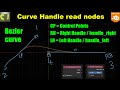 Curve handle read nodes - Blender 4.2 Geometry node Tutorial