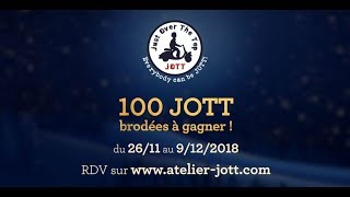 Latelier Jott Ouvre Ses Portes 100 Jott Brodées À Gagner