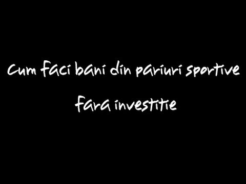 Faci bani cu forex