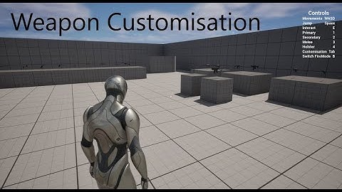 Multiplayer Weapon Customisation System - Unreal Engine Marketplace Asset - Showcase