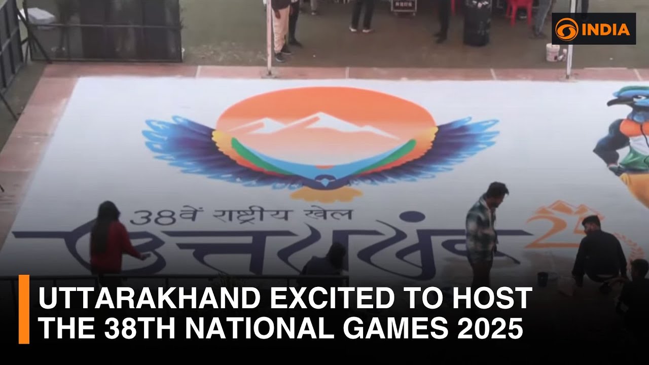Uttarakhand excited to host the 38th National Games 2025 | DD India ...