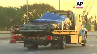 Vehicles Removed From Fla. Bridge Collapse