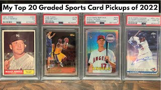 My Top 20 Graded Sports Card Pickups Of 2022 by Odeed 96 views 1 year ago 8 minutes, 1 second