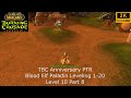 WoW TBC Anniversary PTR | Blood Elf Paladin Leveling | Level 10 Part 8 | No Commentary 2K