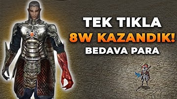 TEK TIKLA BEDAVA 8W PARA KAZANDIM! | Metin2 TR Epsiz Yardımsız Sıfırdan | Metin2 Ruby Lucifer #10