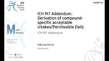 [Multidisciplinary] ICH M7 Addendum