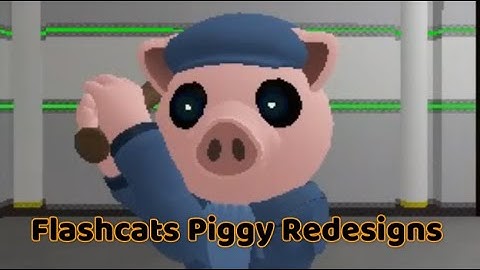 Flashcats Piggy Redesigns - Infected Georgie Jumpscare (Game created by: @FlashcatDev)