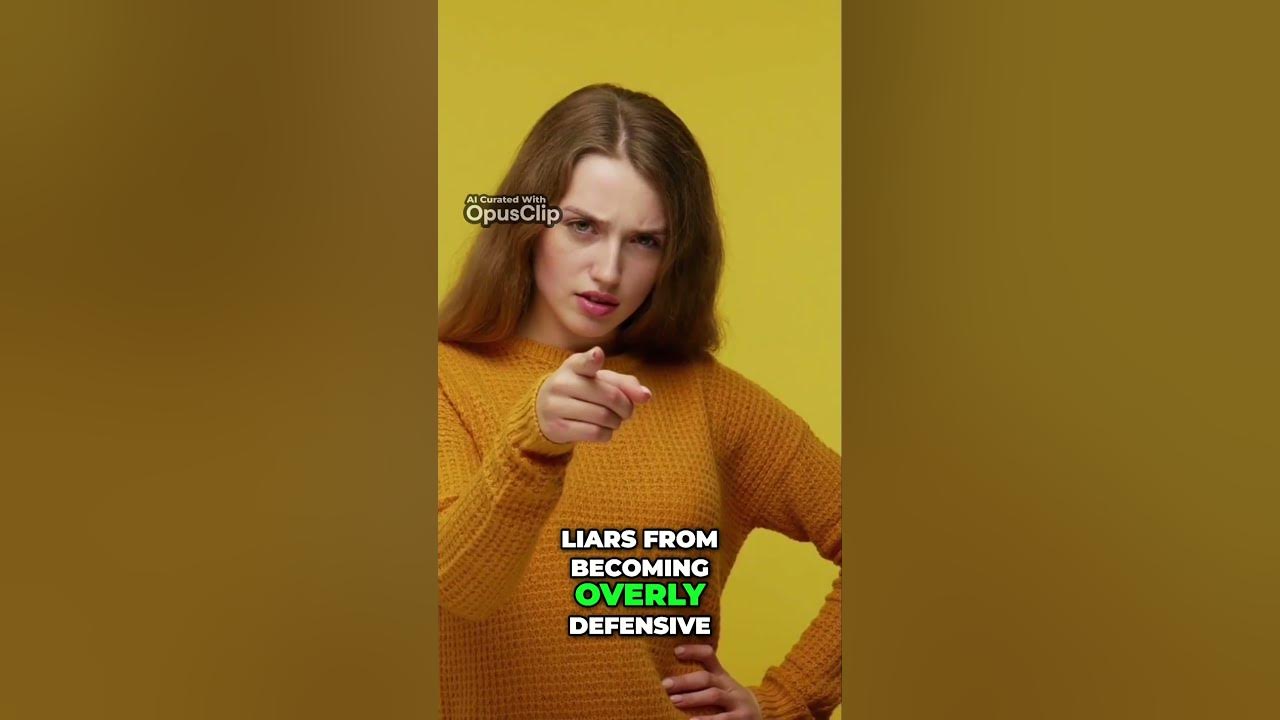 The Truth Revealed How to Spot Liars and Trust Your Intuition YouTube