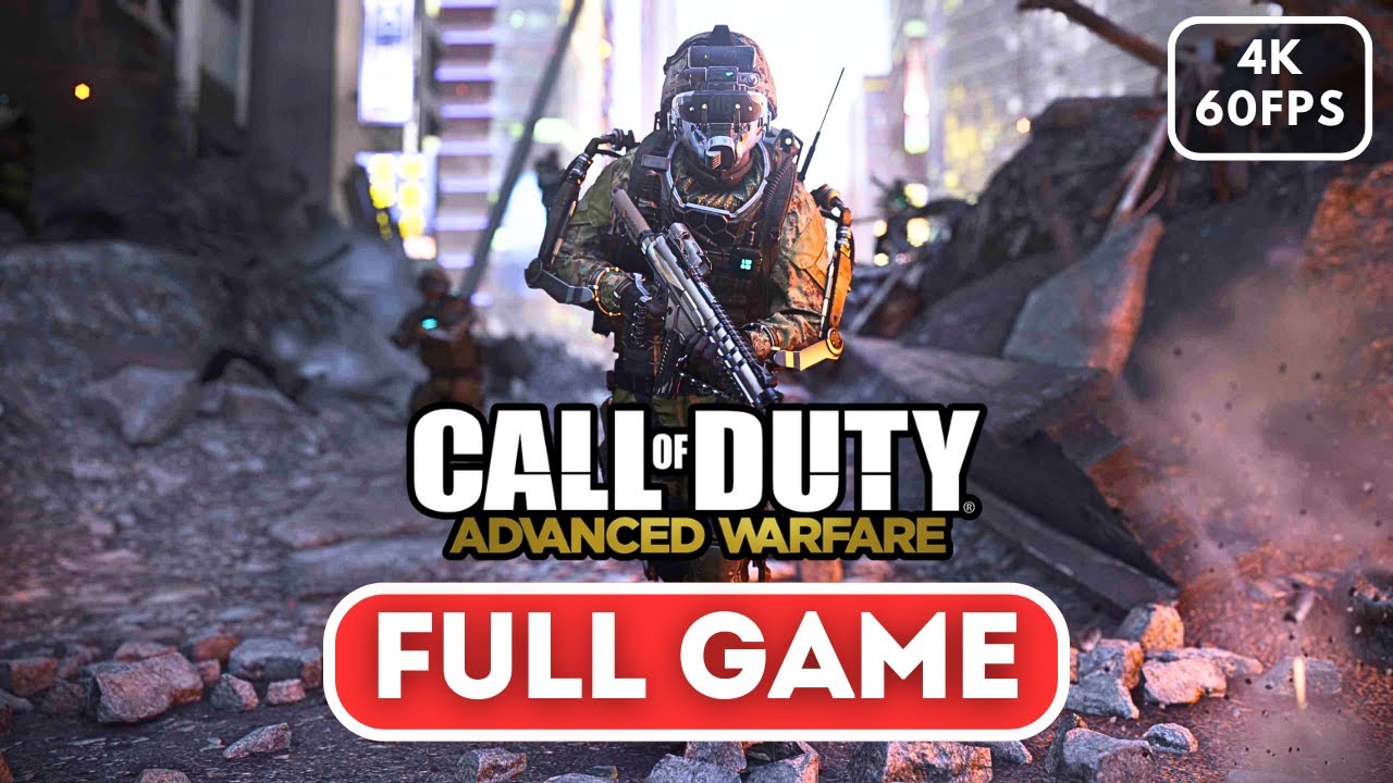CALL OF DUTY ADVANCED WARFARE Gameplay Walkthrough FULL GAME【4K 60FPS ...