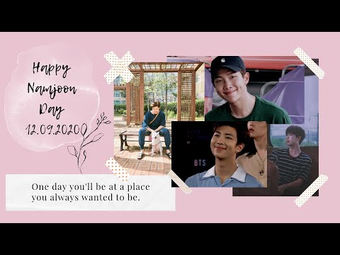 Happy Namjoon Day | 생일 축하해요 남준 | ナムジュン、誕生日おめでとうございます。