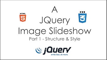 JQuery Image Slideshow - Part 1 (Quick view)