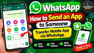 How to Send Any App on WhatsApp | Transfer Apps from One Phone to Another screenshot 5