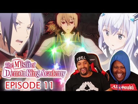 Anos Double Teamed! The misfit of demon king academy reaction episode 11