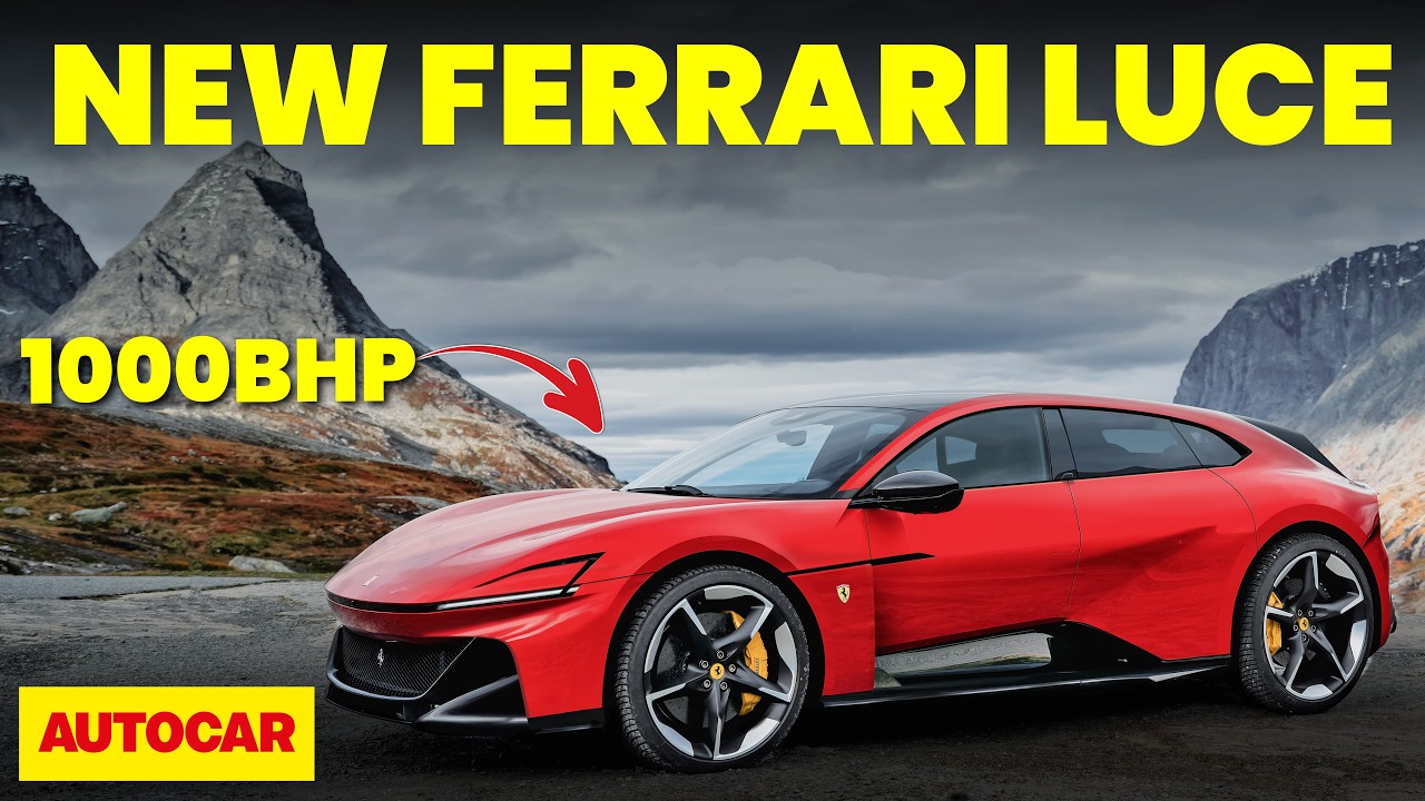 Video till Ferrari Luce har inredning skapad av Jony Ive