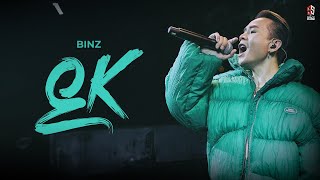 OK - Binz | LYRICS VIDEO
