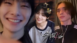 FIRST TIME REACTING TO STRAY KIDS I.N CLIPS
