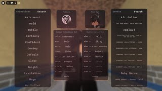 FE R15 Bundle Animations / Emotes Showcase Script | Motiona v0.0.3