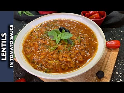 Video: Lentils In Tomato Sauce