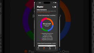 RAPTOR SALES DASHBOARD MOBILE APP screenshot 5