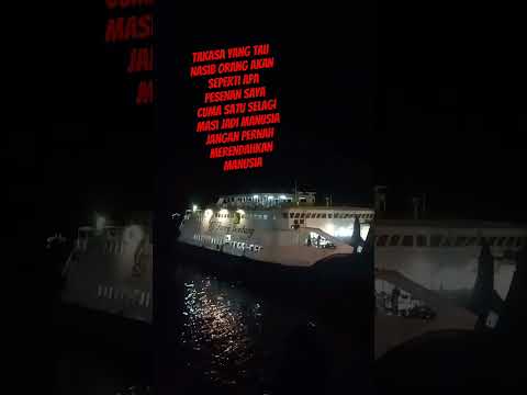 suasana MLM d pelabuhan Gilimanuk Ketapang
