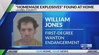 'Homemade explosives' seized from Laurel County home, 1 arrested