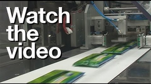 HIGH SPEED wet-wipes packaging line with camera-control  (by Imanpack Packaging)