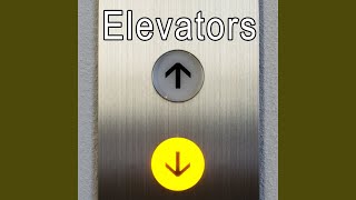 Large Freight Elevator in Warehouse: Closing Outer Door with Person Inside