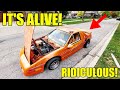 Getting An Abandoned 80’s Lowrider Started After YEARS Of Sitting & Sending 48 Volts To The Hydro’s!