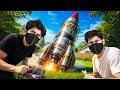 We Built a Working Rocket in Our Backyard...