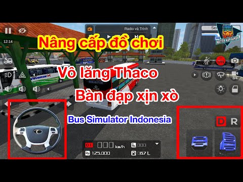 Hướng dẫn Tải Game và Mod Vô lăng Thaco trong Bus Simulator Indonesia | BUSSID