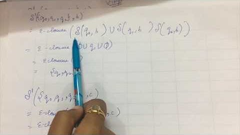 Conversion of NFA with null transitions to without null | Theory Of Computation (TOC) | Example