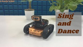 Section 11：Sing and Dance | Hiwonder Qdee Robot