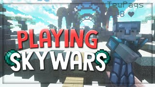 Bedwars PRO tries Skywars!