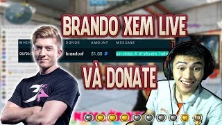 ► Cảm xúc khi được Huyền Thoại BRANDO ghé thăm kênh và DONATE ✔ Tú Lê