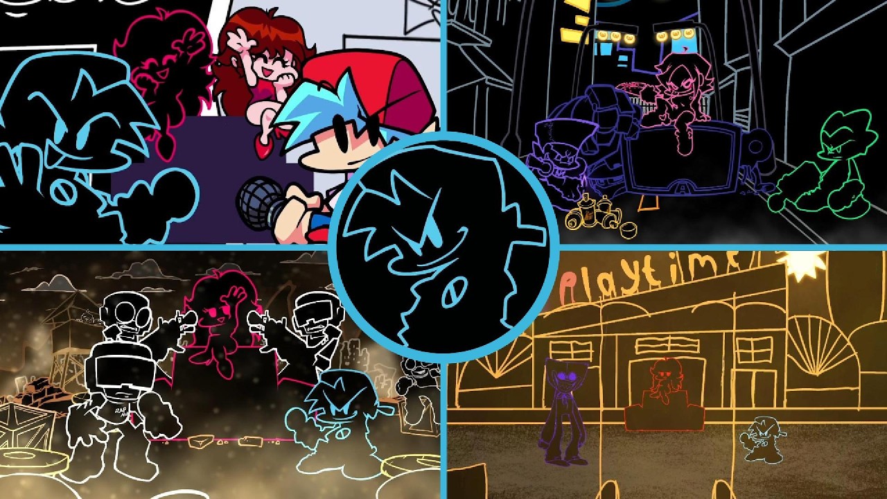 Playable Funkin Remnants All 34 Mixes + All Ranks and Deaths - Friday Night Funkin' REMNANTS