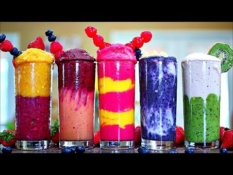 5-tropical-smoothie-recipes---healthy-fruity-smoothies