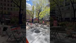 Greeley Square Park NYC🌳#shorts #shortvideo #short #park #travel #newyork #nyc #usa #spring #ny