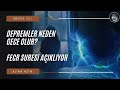 DEPREMLER NEDEN GECE OLUR? | FECR SURESİ AÇIKLIYOR / Alina Azim