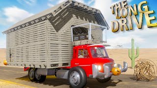 I BUILT A HOME ON WHEELS WITHOUT MODS! [The Long Drive]