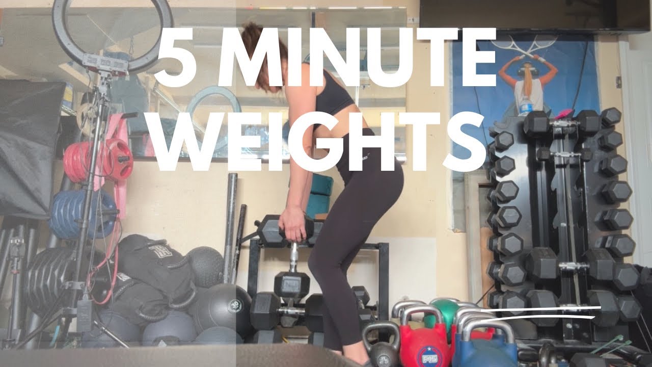 Quick Dumbbell weight session!!! 💪🏽 Full Body! - YouTube