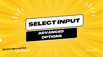 Search & select: advanced options for better performances