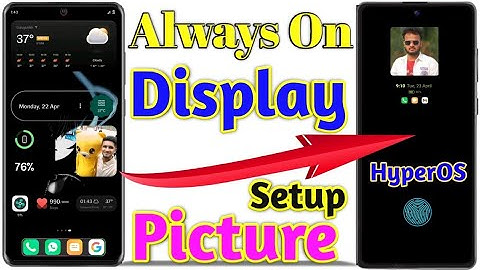 hyperos always on display | hyper os lock screen customization | Redmi always on display animation