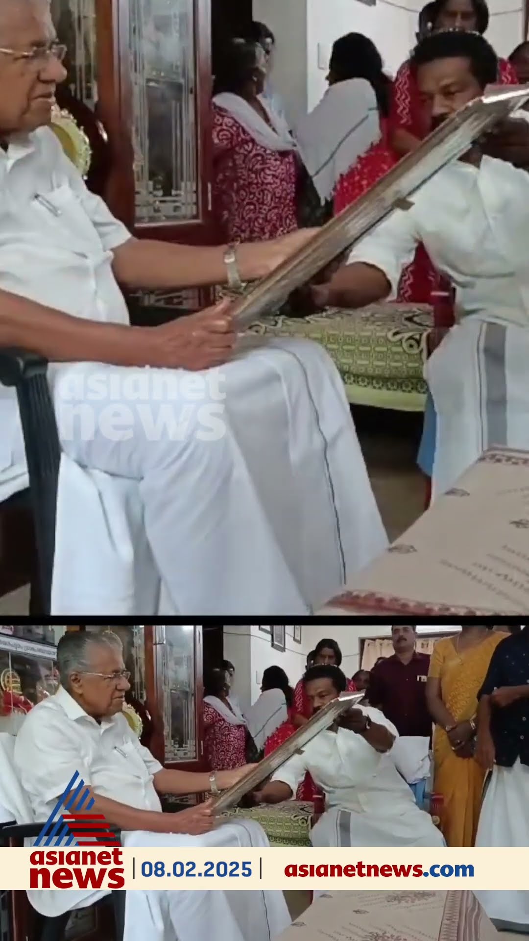 കെ.രാധാകൃഷ്ണൻ എംപിയുടെ അമ്മയുടെ നിര്യാണത്തിൽ അദ്ദേഹത്തിന്റെ ചേലക്കരയിലെ വീട്ടിലെത്തി അനുശോചനം...