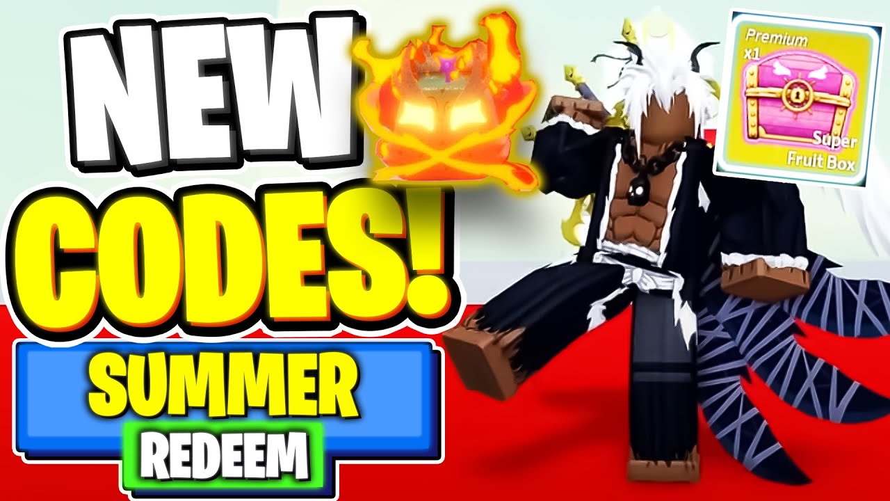 NEW* ALL WORKING CODES FOR BLOX FRUITS IN 2024! ROBLOX BLOX FRUITS