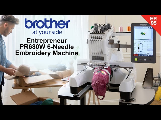 Brother PR680W Multi Needle Embroidery Machine with Free Bundle ⋆ Carolina  Forest Vac & Sew