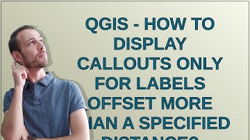 QGIS - how to display callouts only for labels offset more than a specified distance?