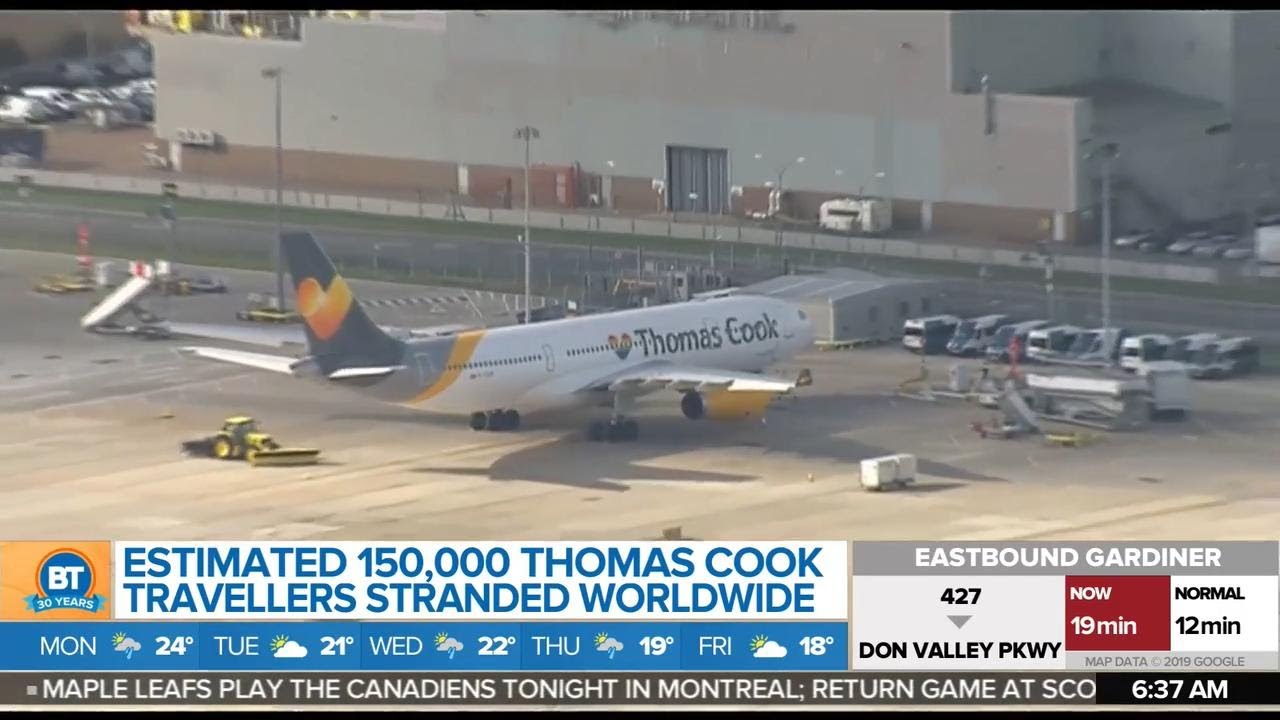 Travel company Thomas Cook goes bankrupt, and other top business news