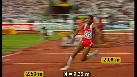 Javier Sotomayor | stride parameters |