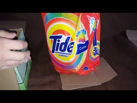 #мояроспаковка Rozetka Пральний порошок Tide color 9 kg